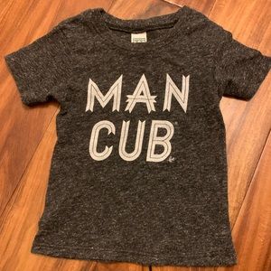 Man Cub - Loved by Hannah and Eli Baby Boy Shirt